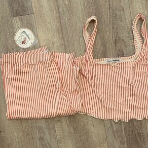 Grey bandit pajama set 
Medium pants and small top brand new